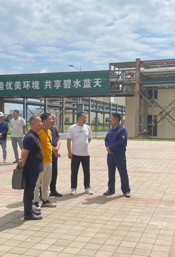 元宝山统战部来我司调研指导工作